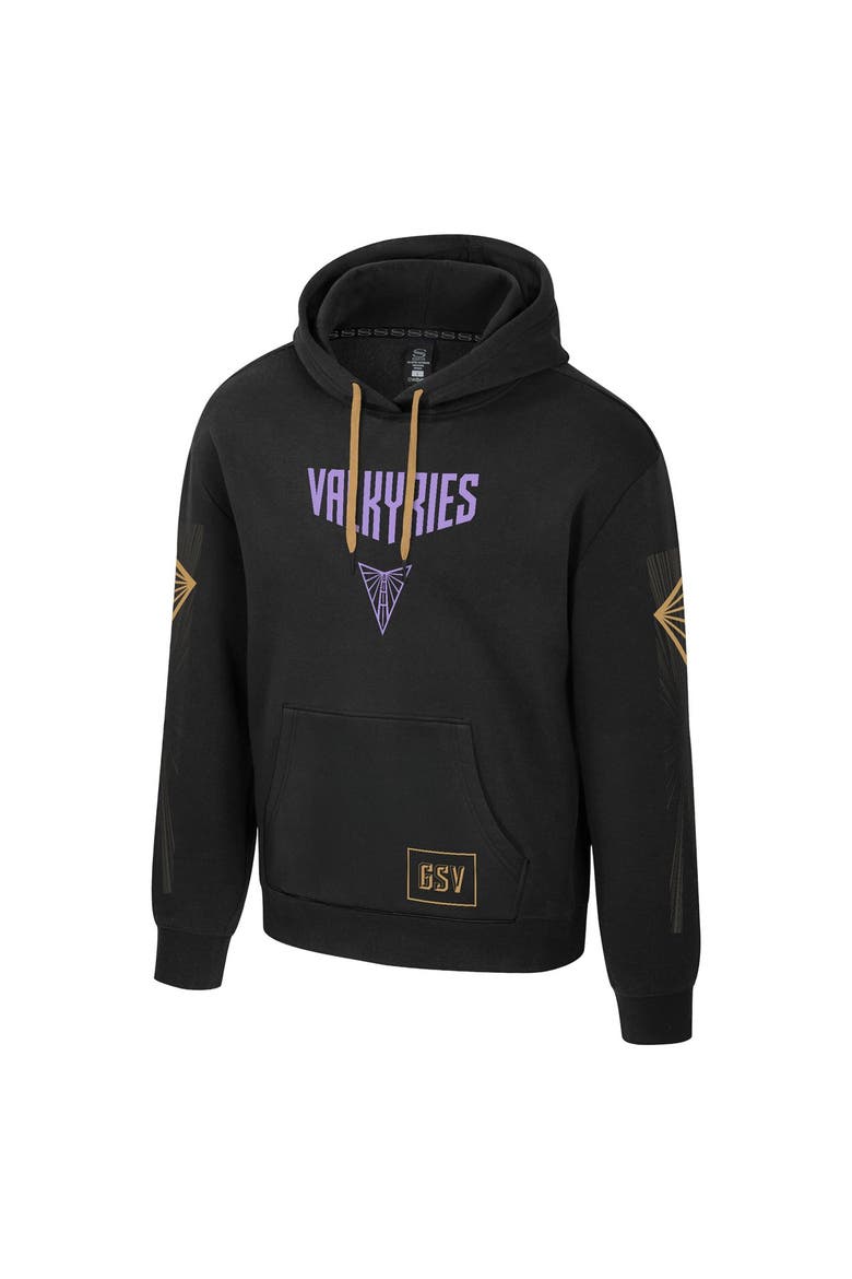 Unisex Stadium Essentials  Black Golden State Valkyries Rebel Hoodie, Alternate, color, Black