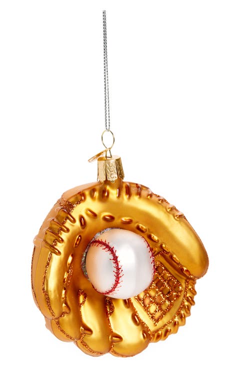 Baseball Mit Christmas Ornament