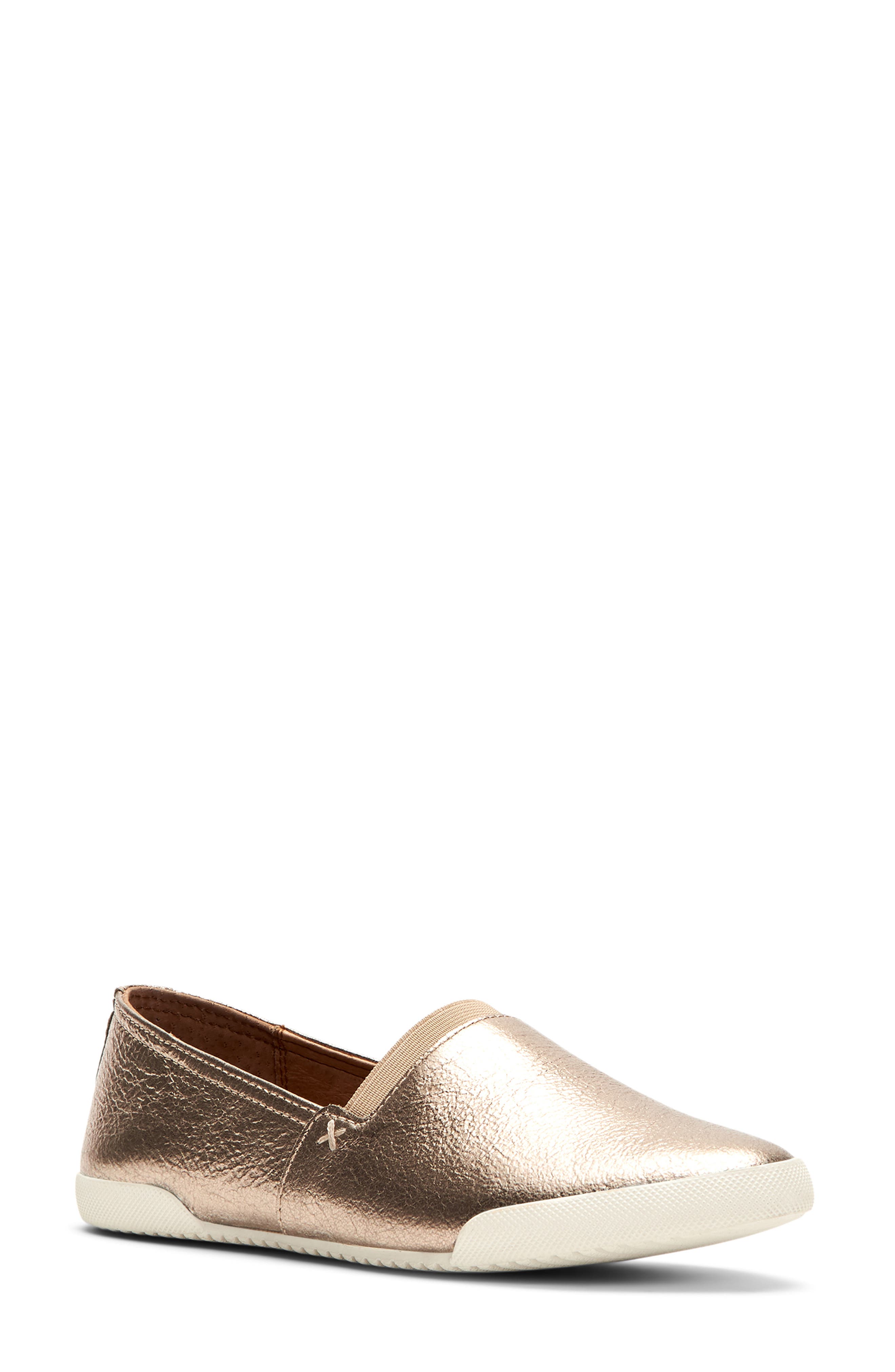 Melanie Stud Slip-On Sneaker, Main, color, BRONZE