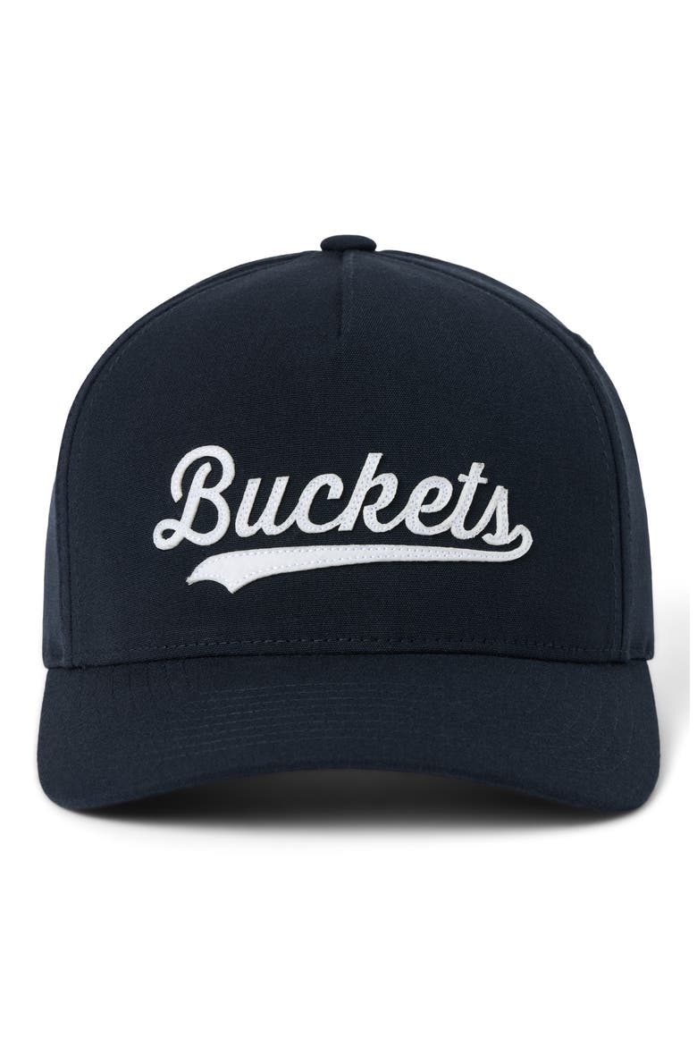 Buckets Baseball Cap, Alternate, color, TOTAL ECLIPSE