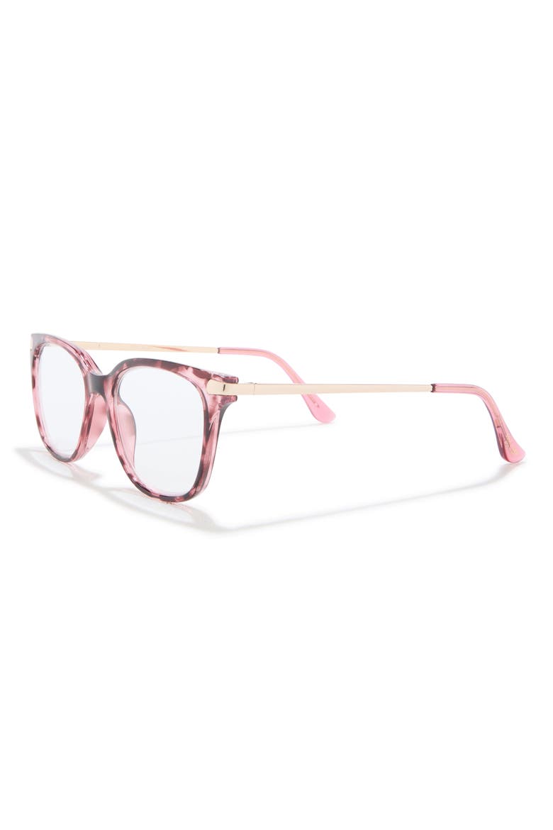 Combo Core 51mm Cat Eye Reading Glasses, Alternate, color, PINK DEMI