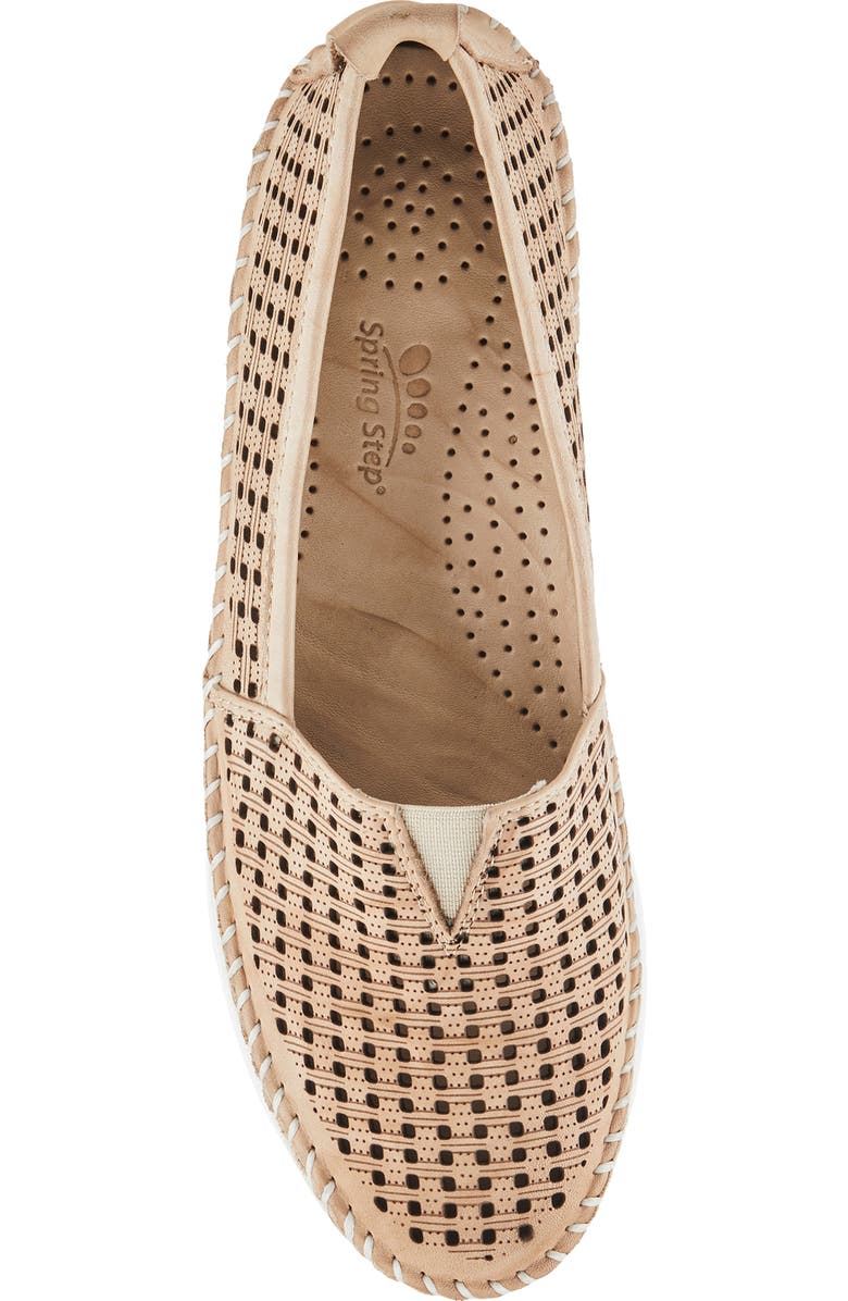 Spring Step Emerson Platform Loafer, Alternate, color, Beige