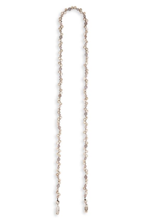 Faceted Crystal Crossbody Strap for iPhone Case