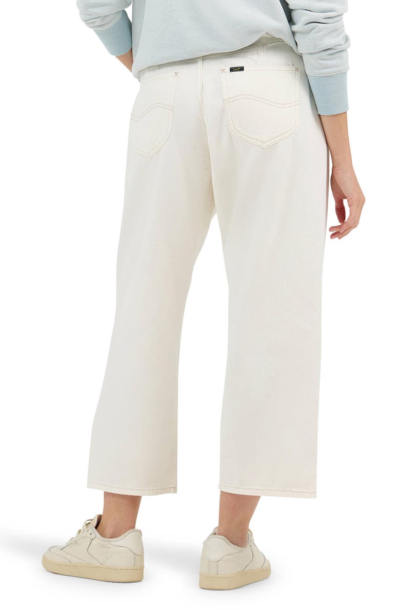 Lee Button Fly Wide Leg Ankle Jeans (Fever Pitch_, Alternate, color, Fever Pitch