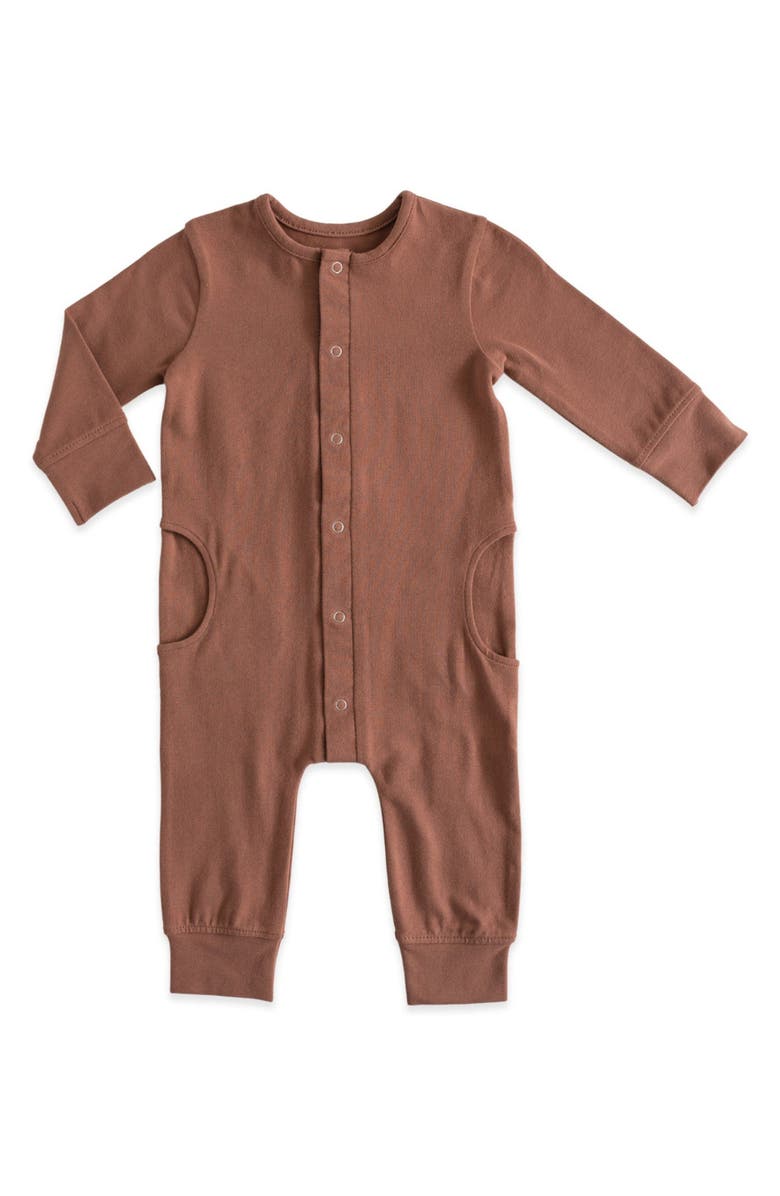 Pehr Essential Organic Cotton Romper, Main, color, 