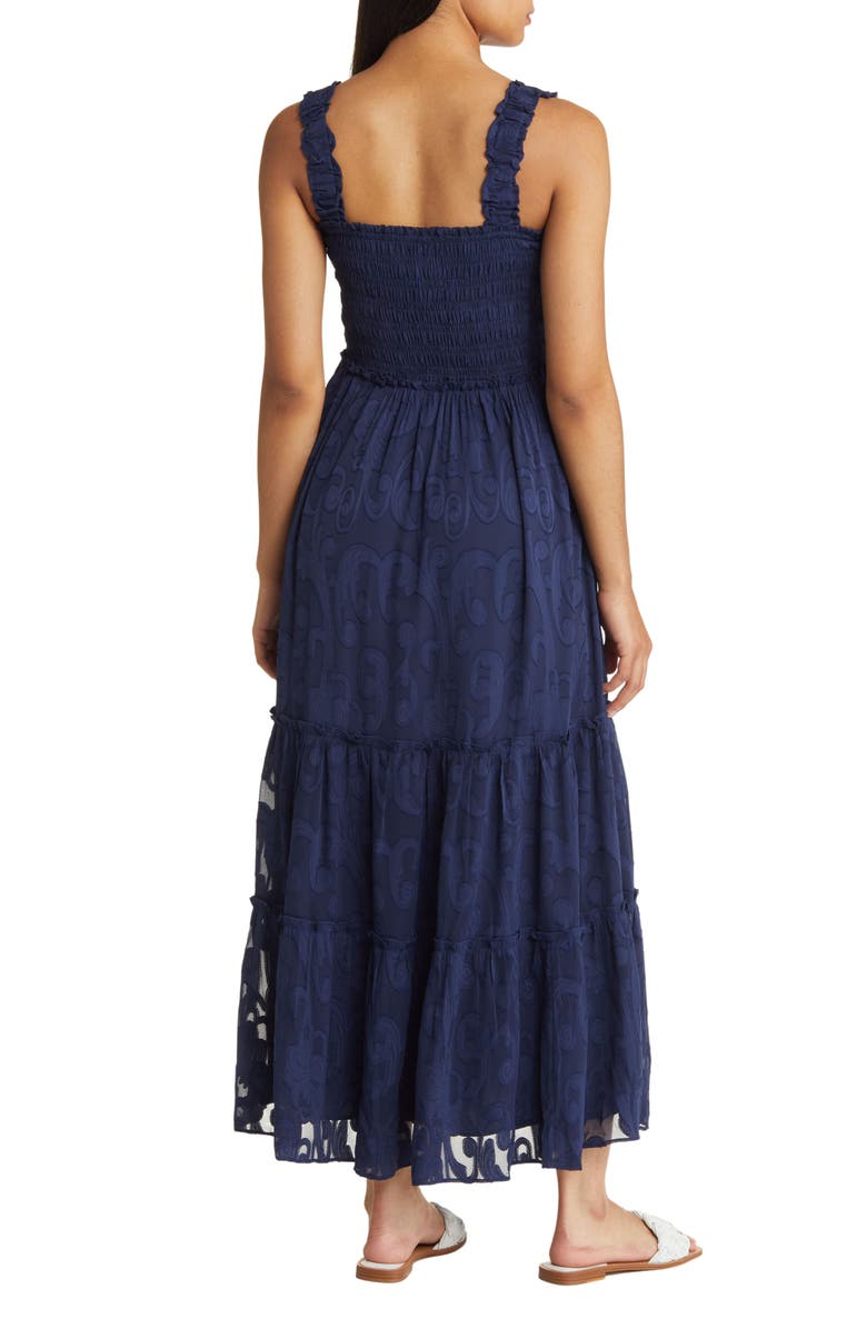 Lilly Pulitzer<sup>®</sup> Hadly Smocked Maxi Sundress, Alternate, color,