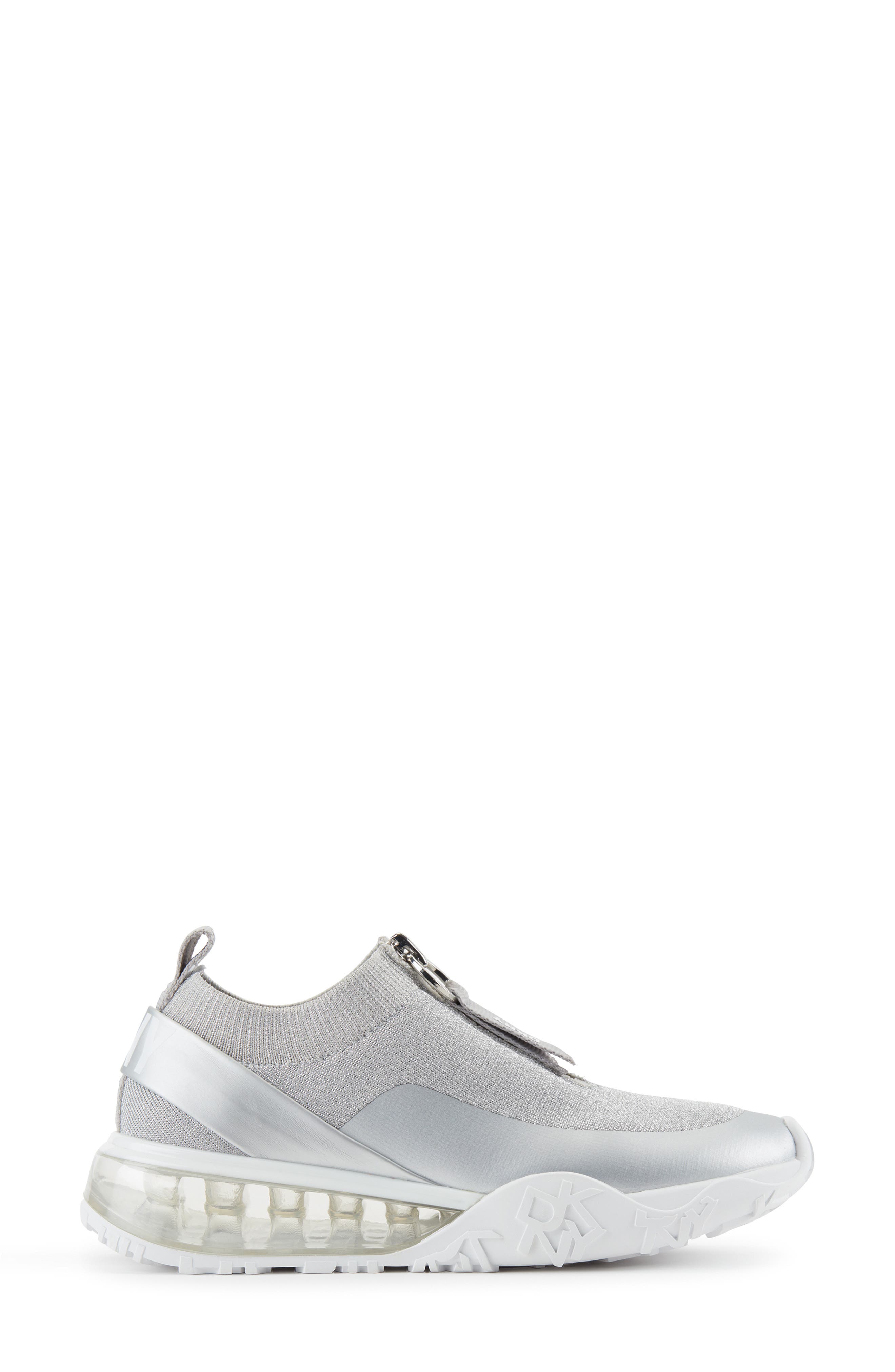 DKNY Kadia Zip-Up Sneaker, Alternate, color, 