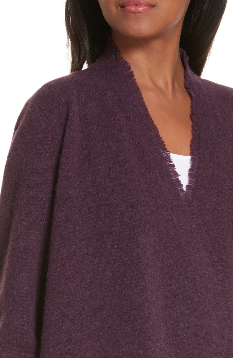 Eileen Fisher Felted Merino Lambswool Cardigan, Alternate, color, 