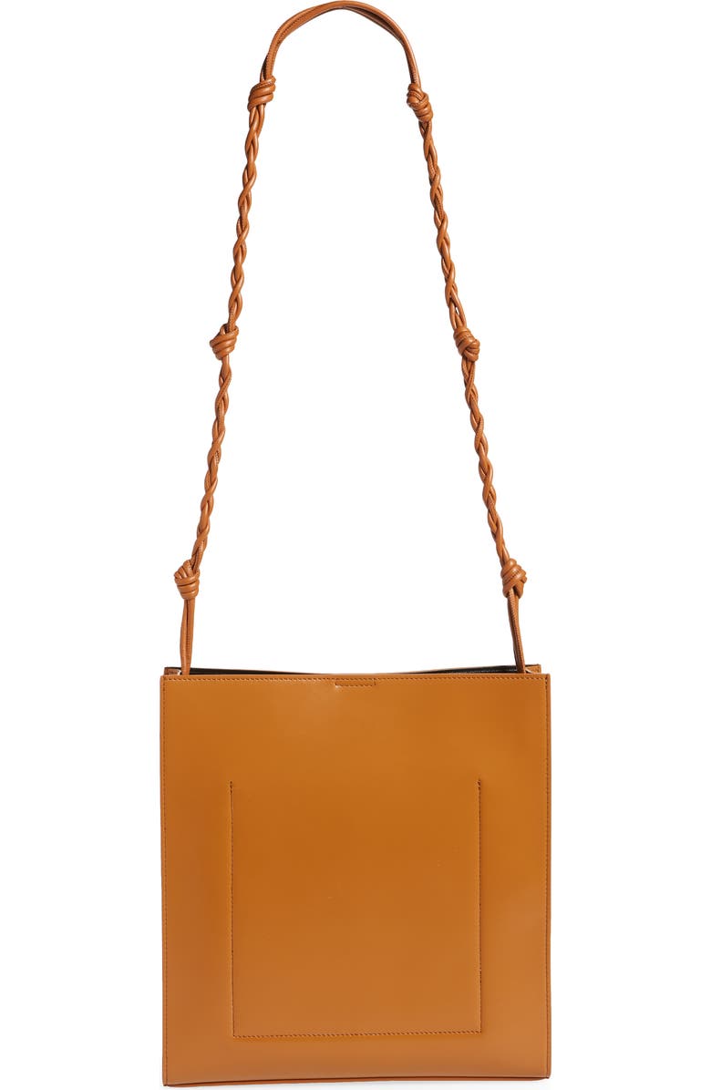 Jil Sander Medium Tangle Leather Shoulder Bag, Alternate, color,