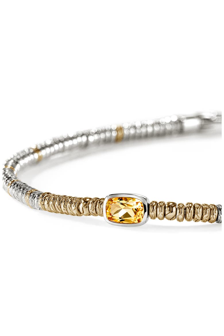 Heishi Bracelet, Alternate, color, CITRINE