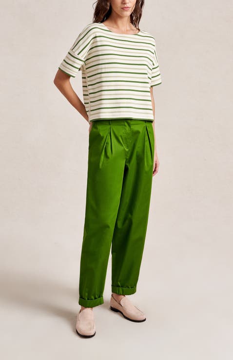 Short Sleeve Breton Tee