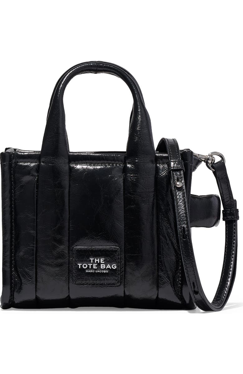 Marc Jacobs The Shiny Crinkle Crossbody Tote Bag, Main, color,