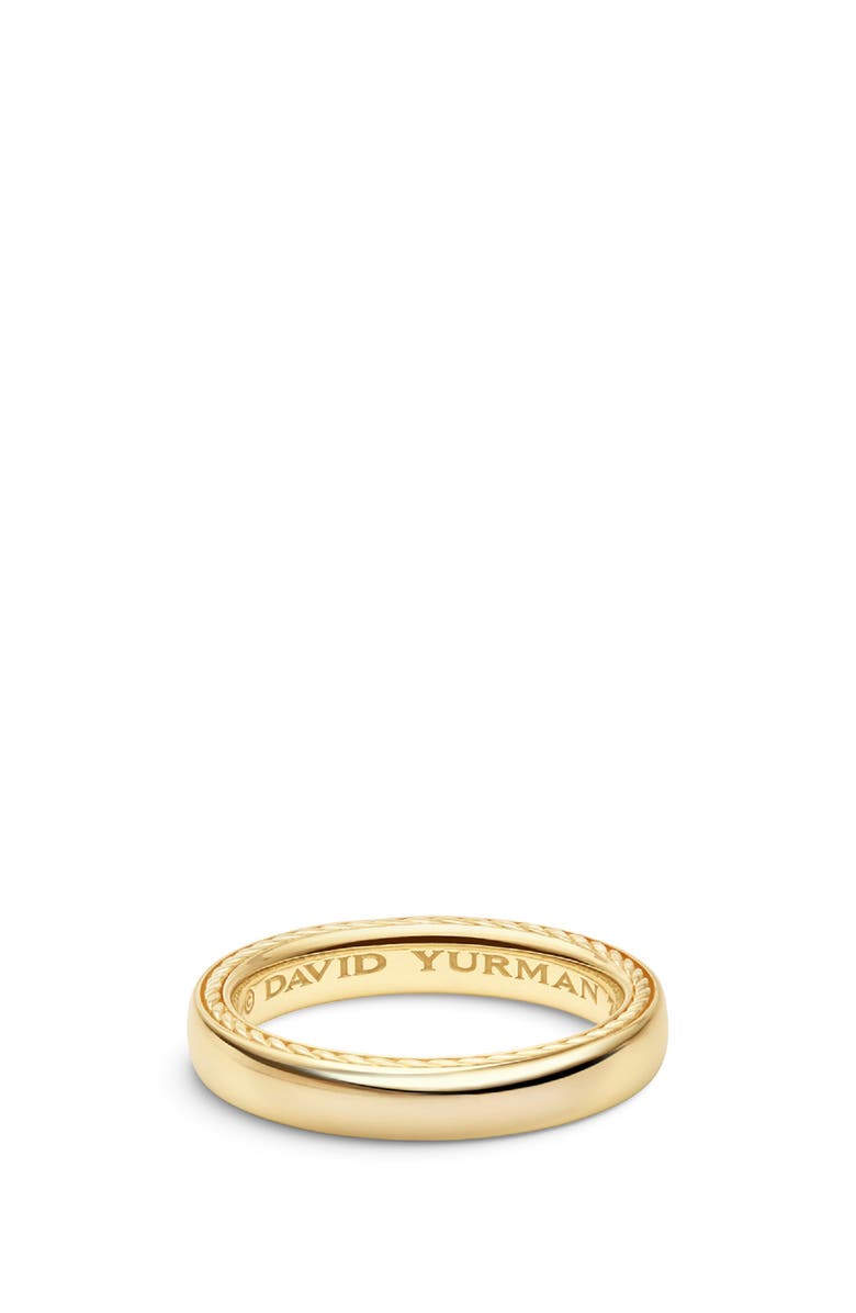 David Yurman Streamline Band Ring, Main, color, Gold