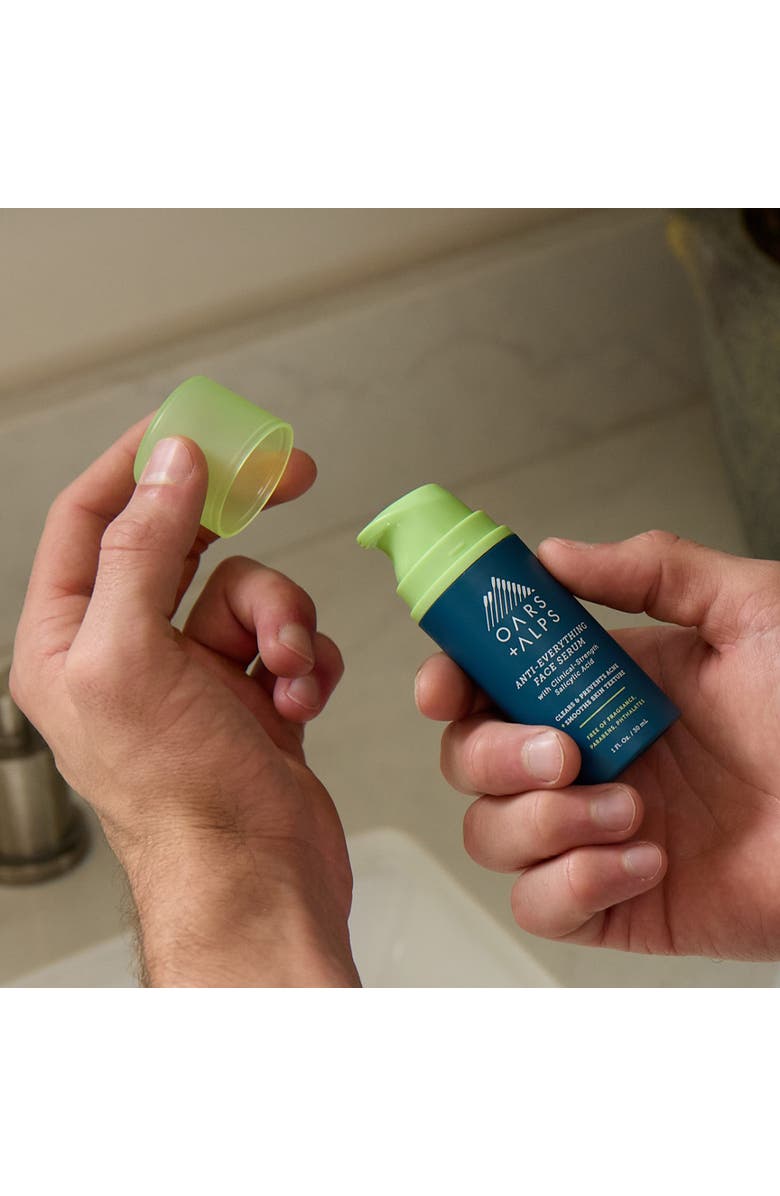 OARS + ALPS Anti-Everything Face Serum, Alternate, color, Blue