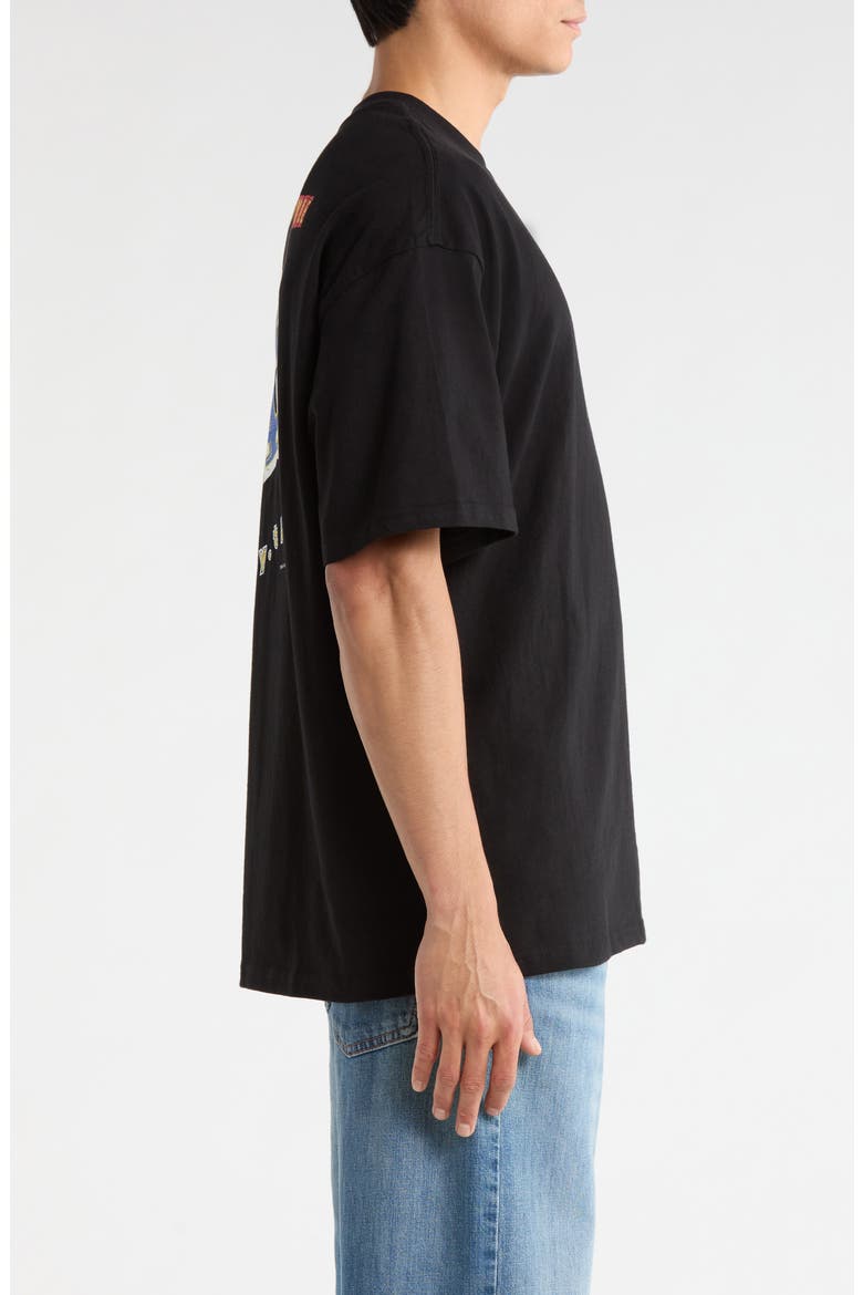 Colt 45 Everytime Oversized Graphic Cotton T-Shirt, Alternate, color, BLACK