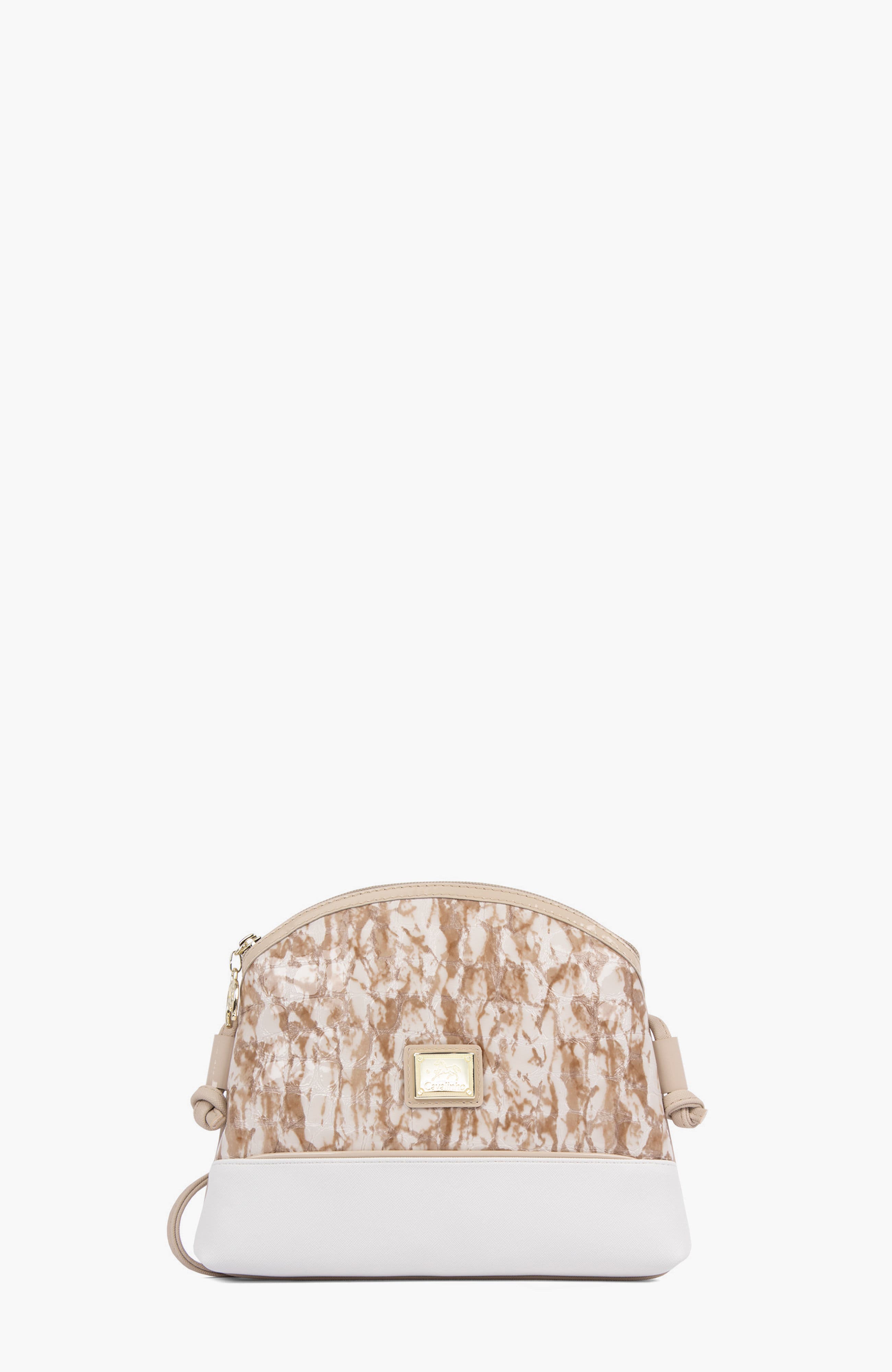 Acqua Marine 5 Small Crossbody Bag, Main, color, Beige / White