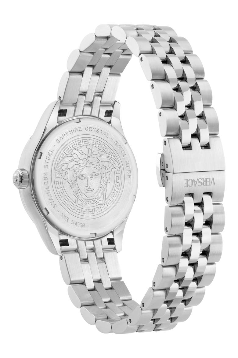 Hellenyium Bracelet Watch, 35mm, Alternate, color, SILVER