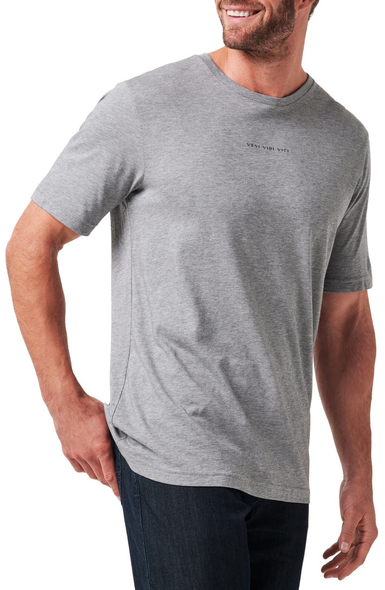 TravisMathew Maiden Voyage Graphic T-Shirt, Alternate, color, Heather Medium Grey