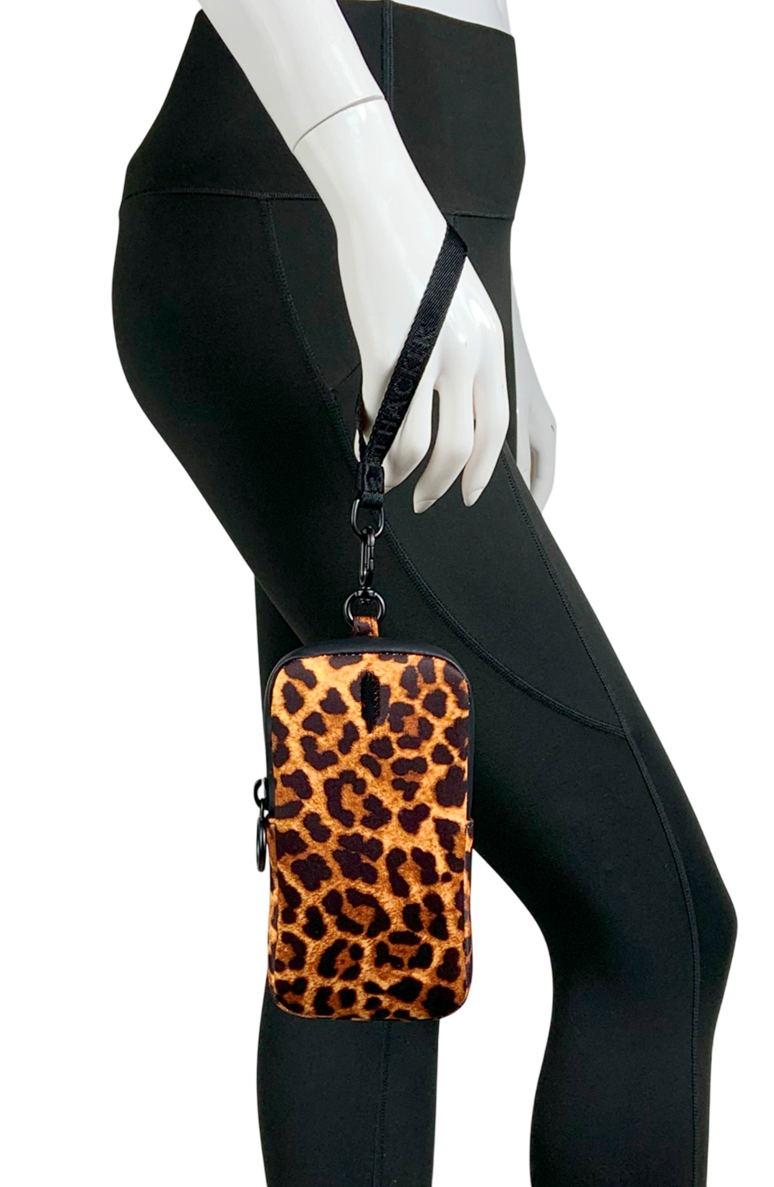 Jody Phone Crossbody Bag, Alternate, color, LEOPARD