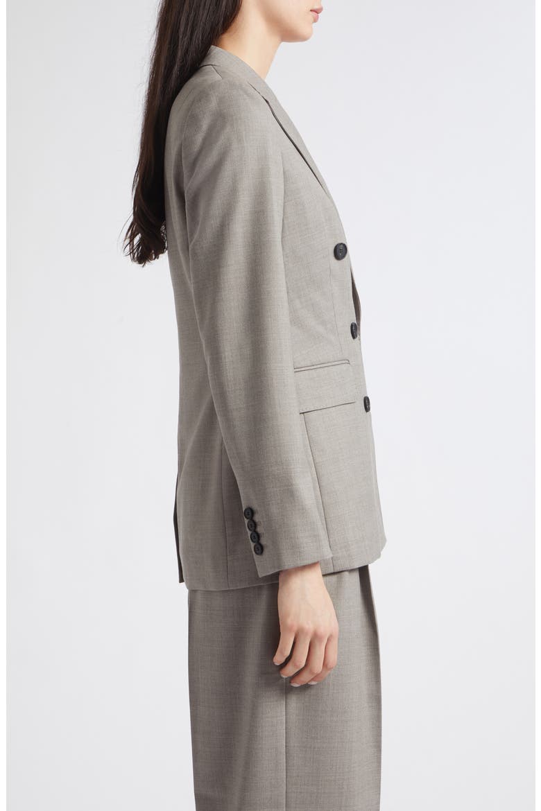 Darcy Double Breasted Blazer, Alternate, color, LIGHT GREY