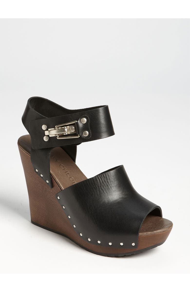 See by Chloé Wedge Sandal, Main, color,