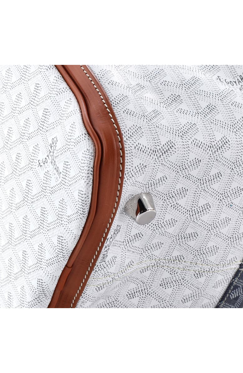 Pre-Owned Goyard Croisiere Bag Coated Canvas 35, Alternate, color, White