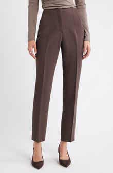 Open Edit Icon High Waist Ankle Cigarette Pants