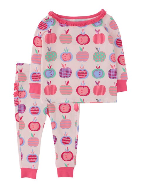 SoftSnooze Modal Blend Ruffle Long Sleeve Pajama Set