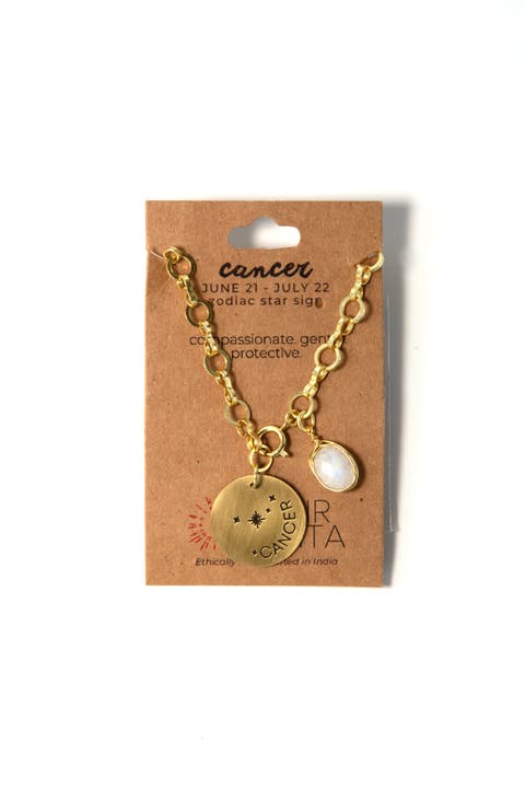 Zodiac Star Sign Necklace - Taurus