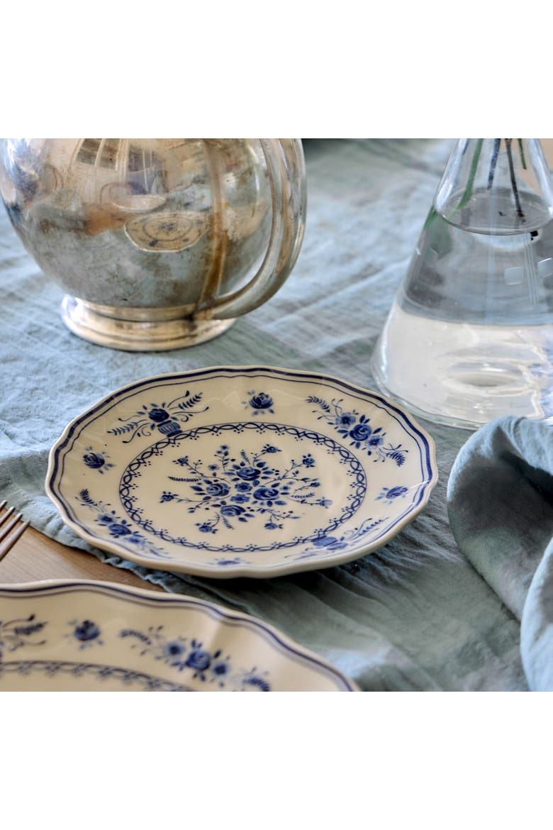 Vila Set/6 appetizer plates, Alternate, color, Beige-blue