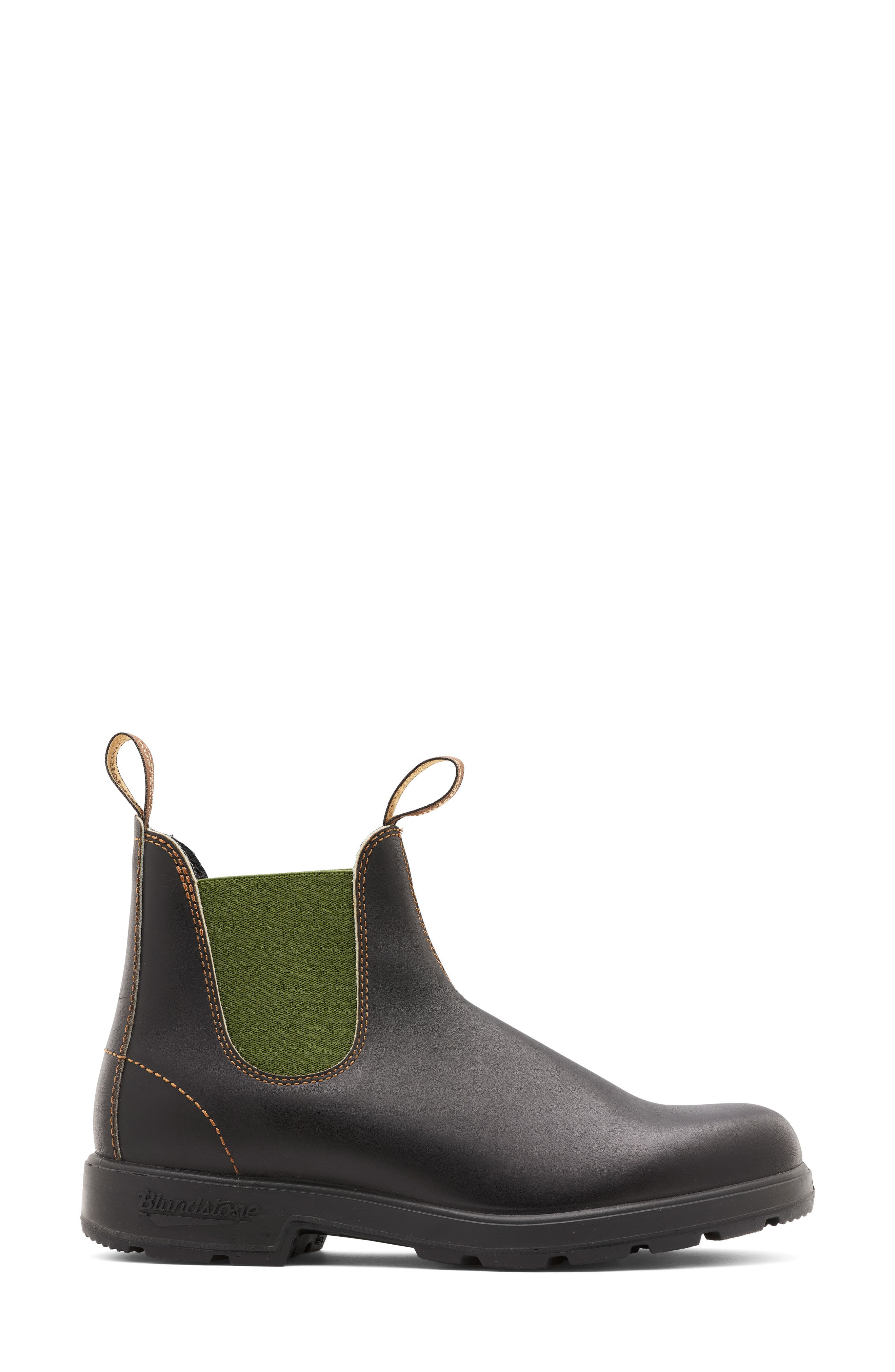 Blundstone Footwear Chelsea Boot, Alternate, color, Stout Brown/Olive