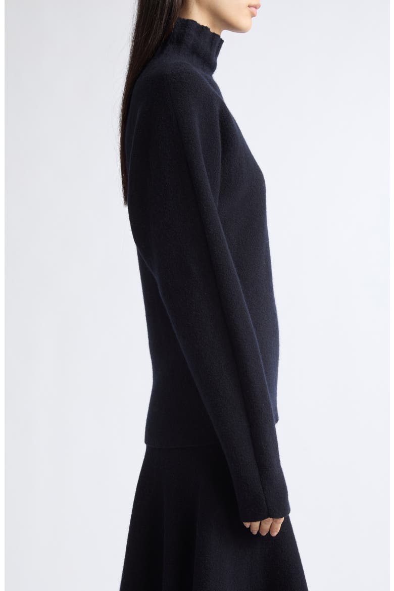 Lothea Lofty Merino Wool Turtleneck Sweater, Alternate, color, NAVY MELANGE
