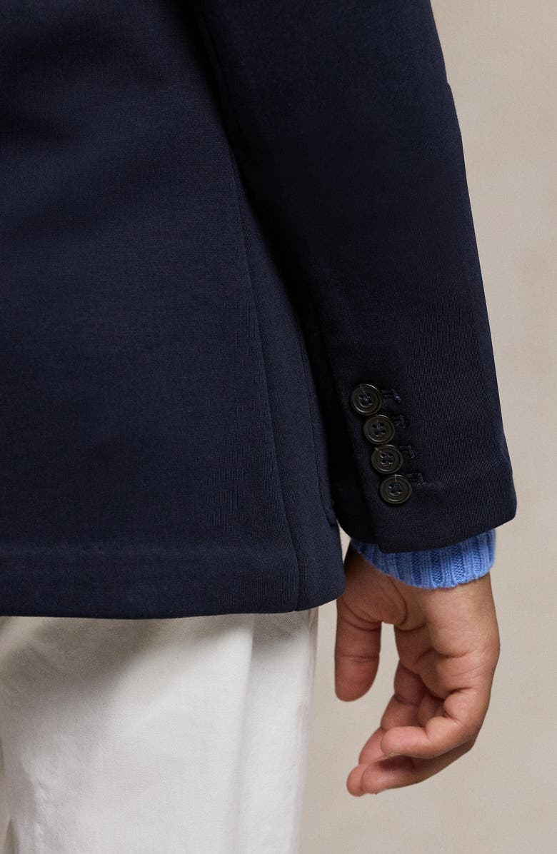 Polo Ralph Lauren Kids' Double Knit Blazer, Alternate, color, Aviator Navy