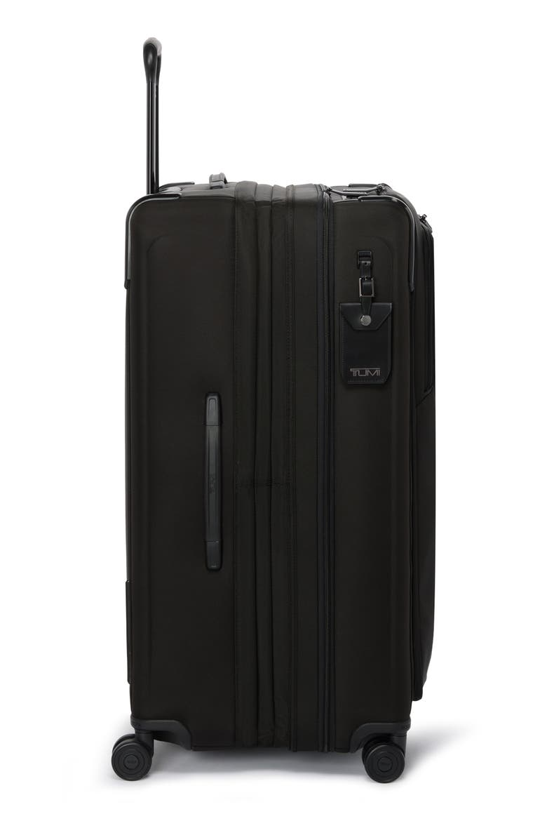 Alpha X-Large Dual Access Expandable Checked Luggage, Alternate, color, BLACK