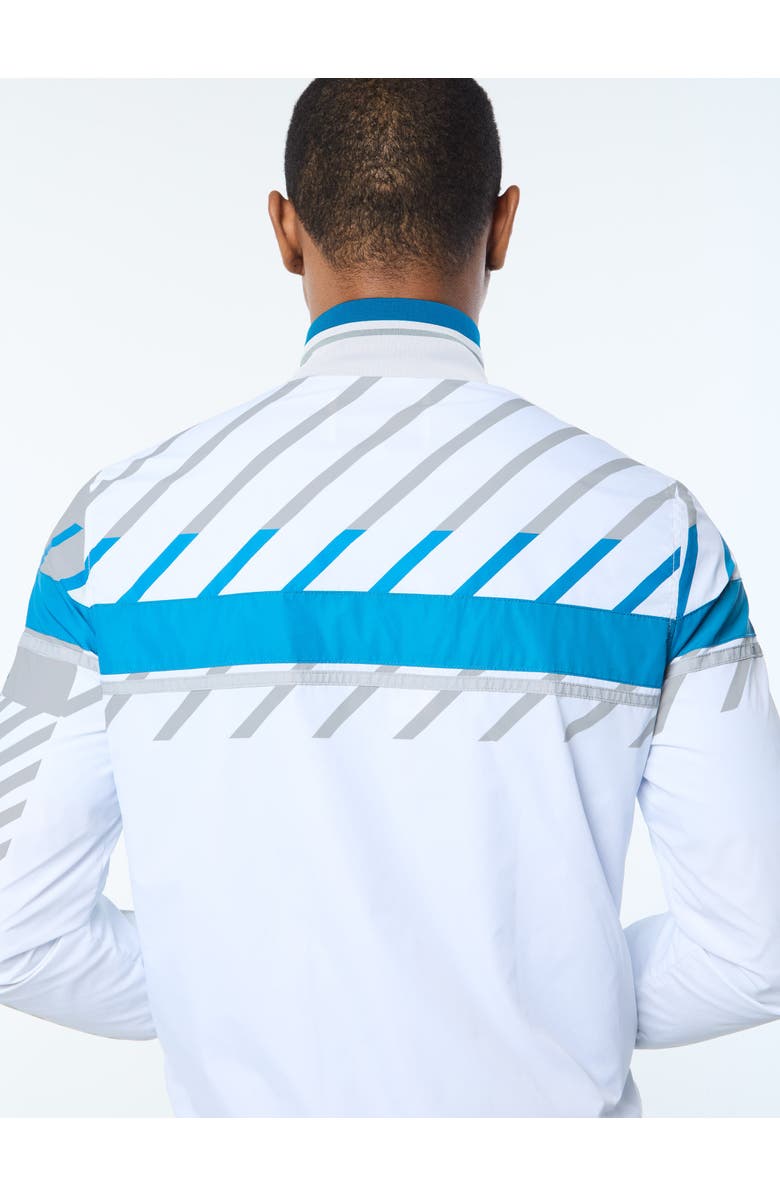 Sergio Tacchini Quadretto Track Jacket, Alternate, color, Brilliant White