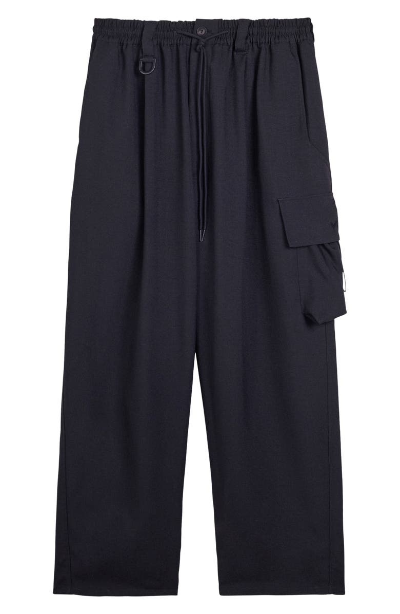 Y-3 Sport Uniform Cargo Pants, Alternate, color, Black