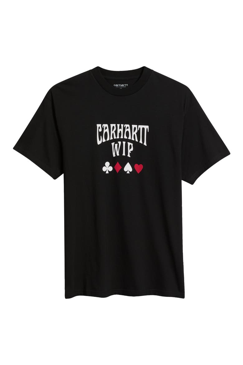 Deck Organic Cotton Graphic T-Shirt, Main, color, BLACK