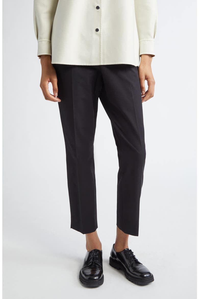 Stanton Slim Leg Ankle Pants, Main, color, BLACK