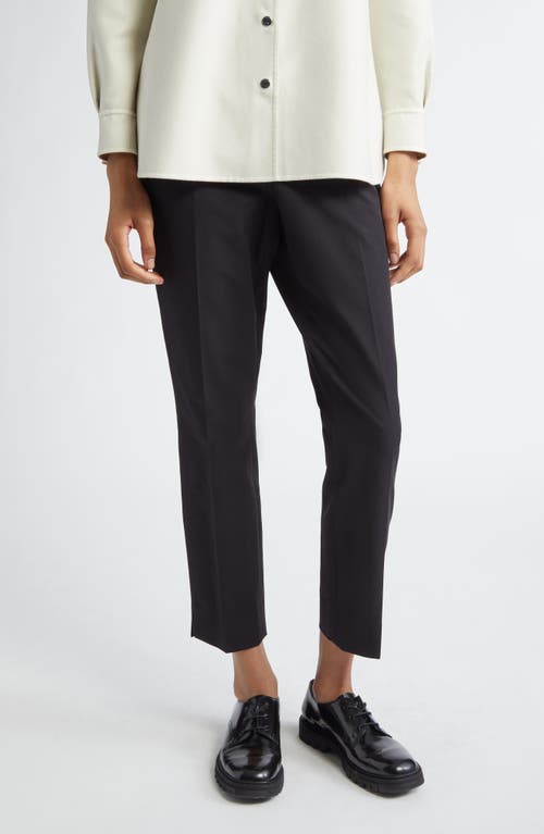 Lafayette 148 New York Stanton Slim Leg Ankle Pants in Black at Nordstrom