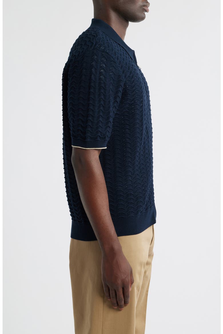 Gustav 6636 Full Zip Top, Alternate, color, NAVY BLUE