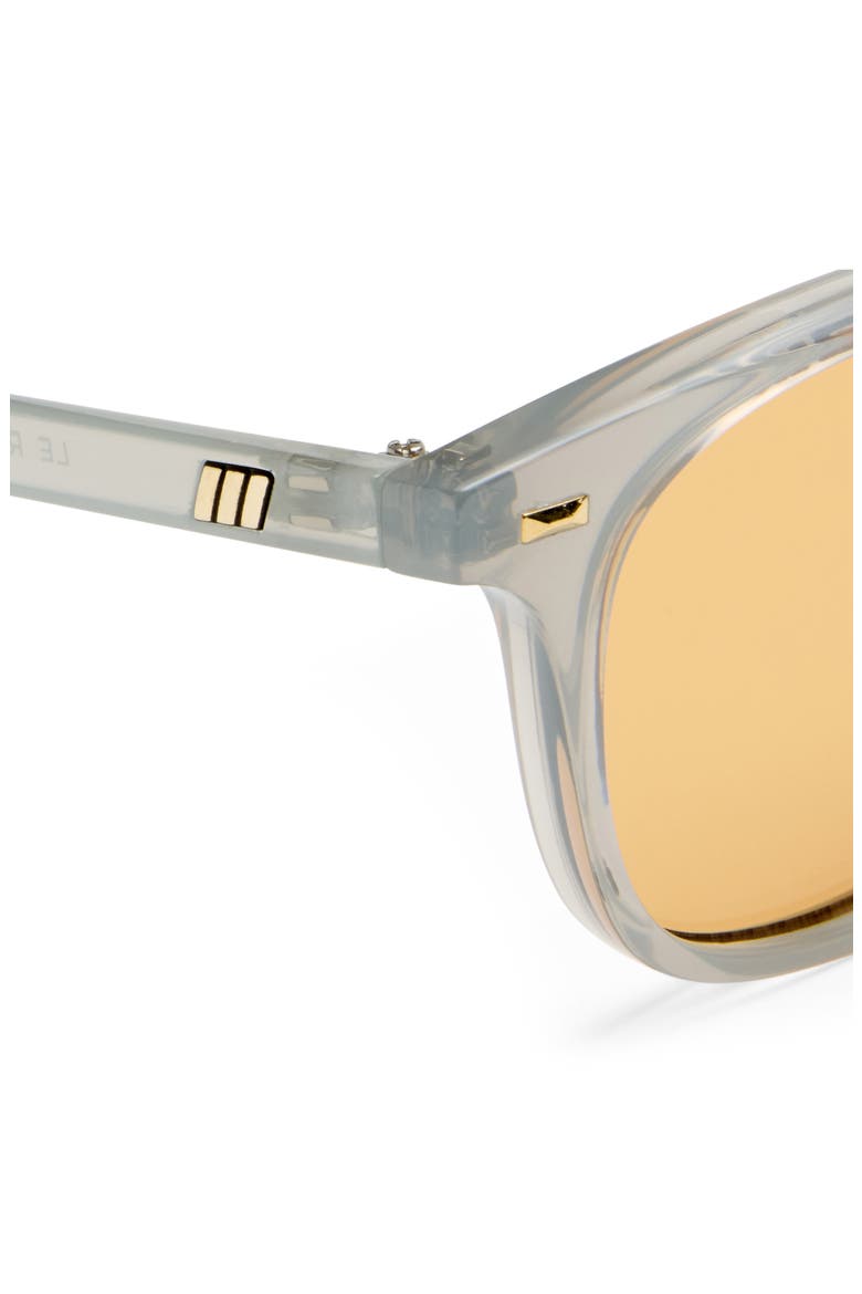 Le Resolu 51mm D-Frame Sunglasses, Alternate, color, CLOUD / MUSTARD MONO