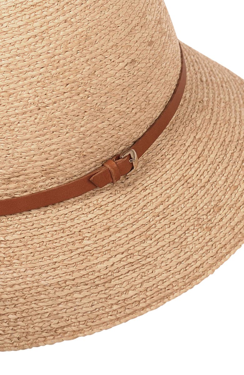 Helen Kaminski Raffia Cloche, Alternate, color, Natural/ Tan