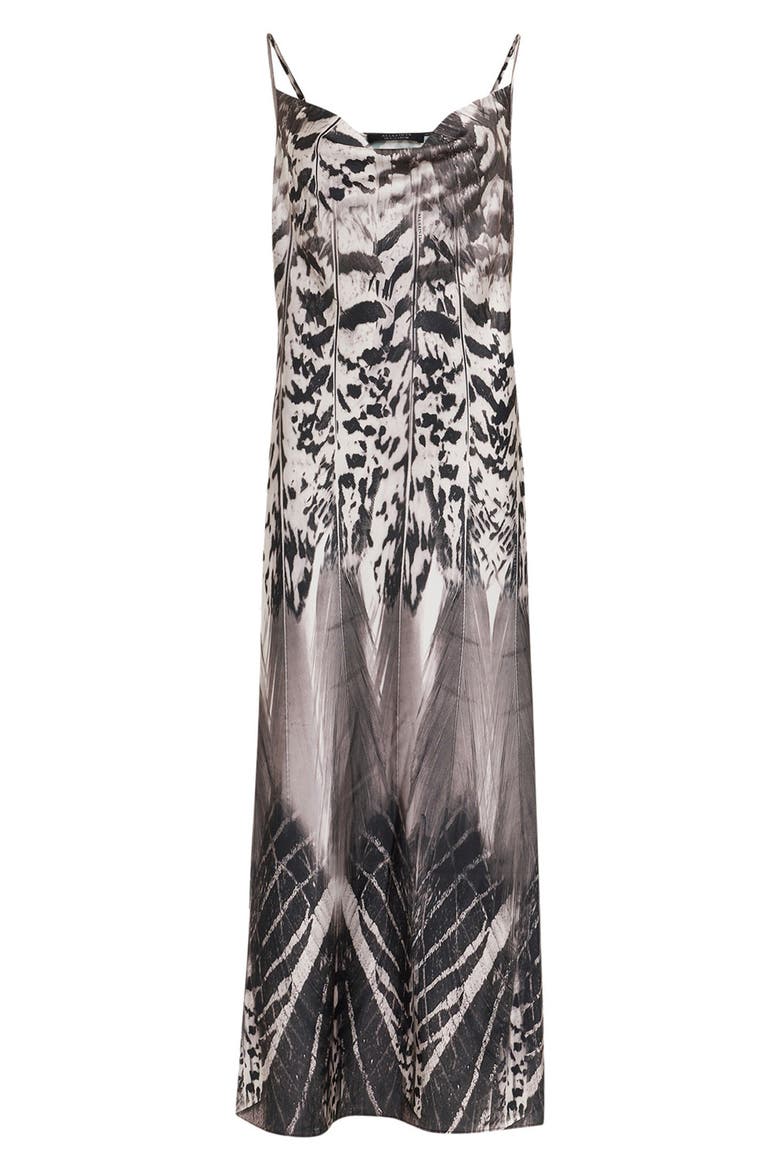 Hadley Sierra Mix Print Slipdress, Alternate, color, WHITE