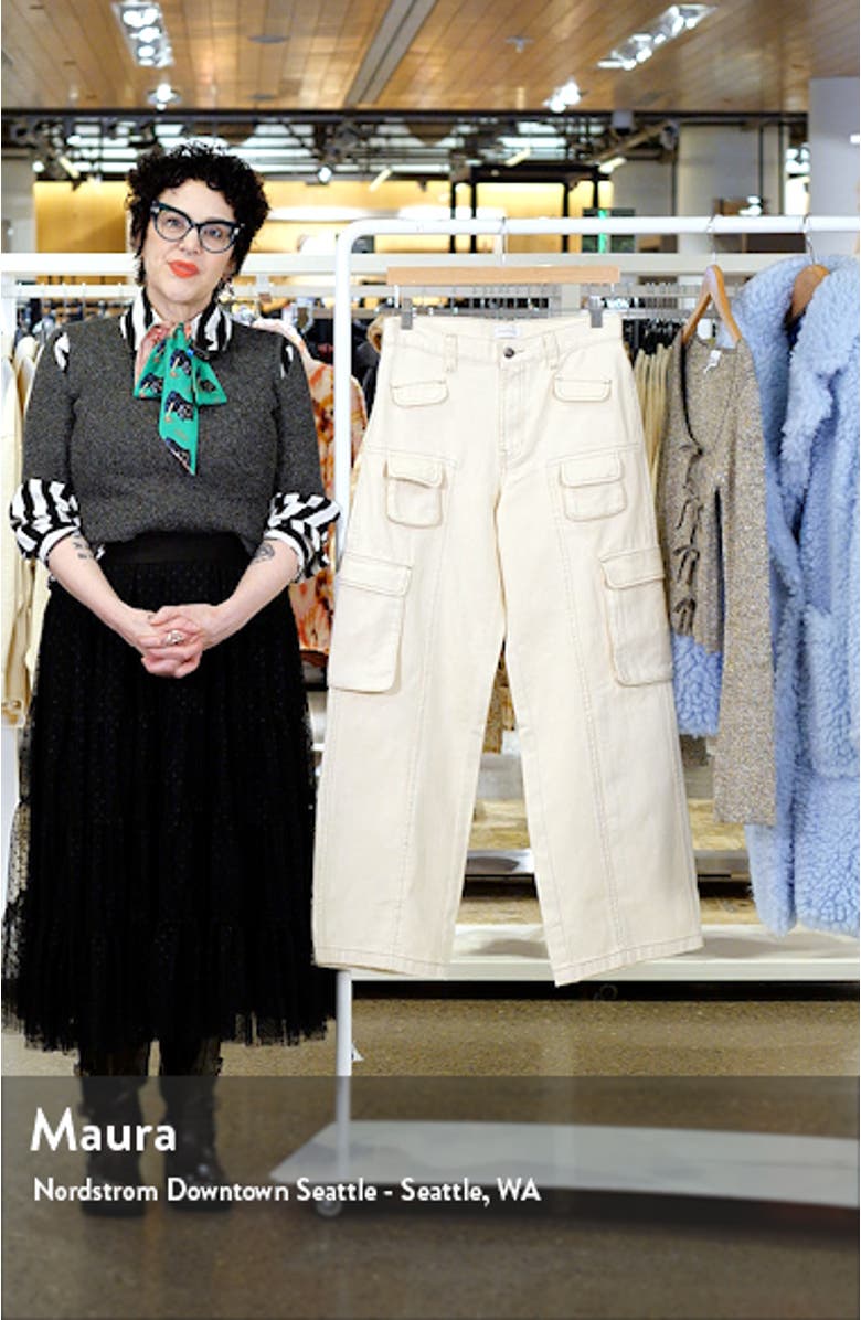 Baggy Denim Cargo Pants, sales video thumbnail