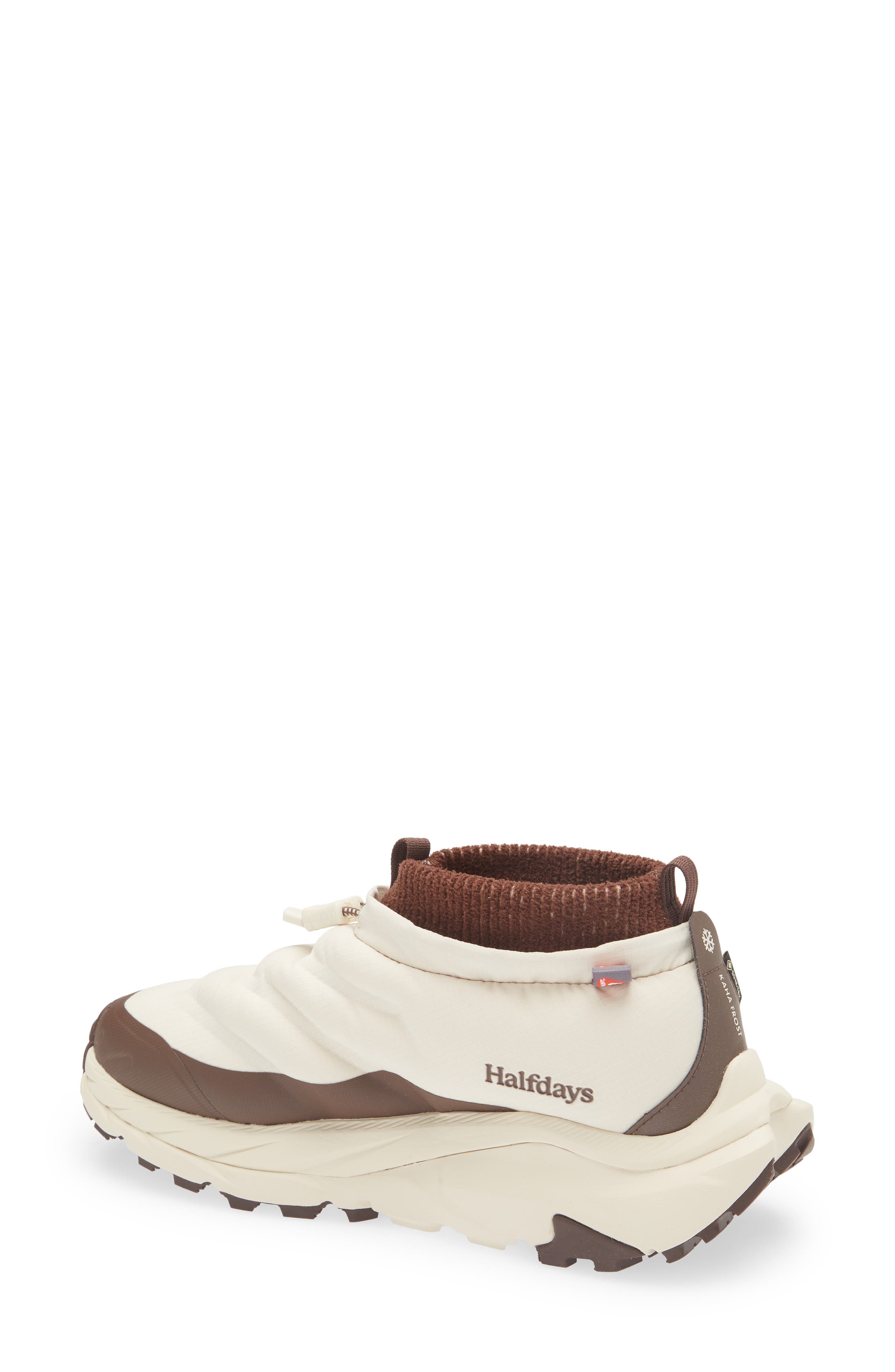 x Halfdays Kaha 2 Frost Moc GTX Gore-Tex® Waterproof Quilted Hiking Sneaker, Alternate, color, OAT MILK / SPIKED COCOA