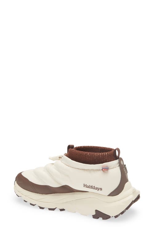 Hoka X Halfdays Kaha 2 Frost Moc Gtx Gore-tex® Waterproof Quilted Hiking Sneaker In Neutral