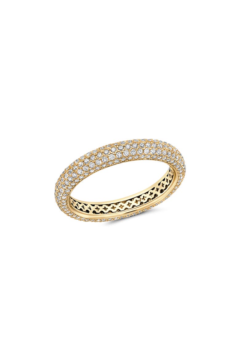 Chamonix Pavé Eternity Ring, Main, color, GOLD