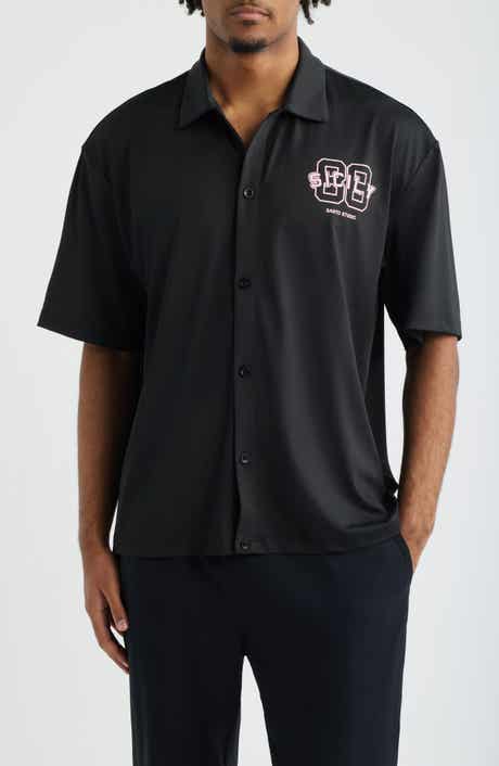 Ryan Graphic Button-Up Shirt