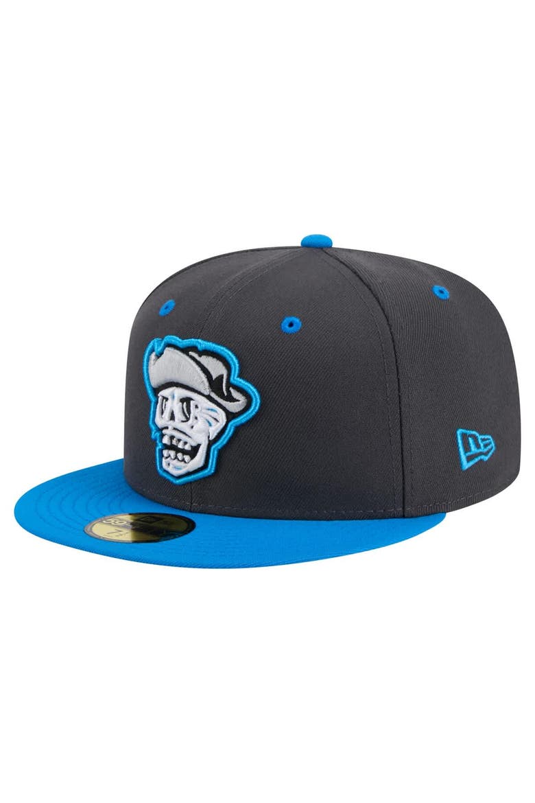 Men's New Era Black/Blue Las Vegas Aviators Copa de la Diversión 59FIFTY Fitted Hat, Alternate, color, Black