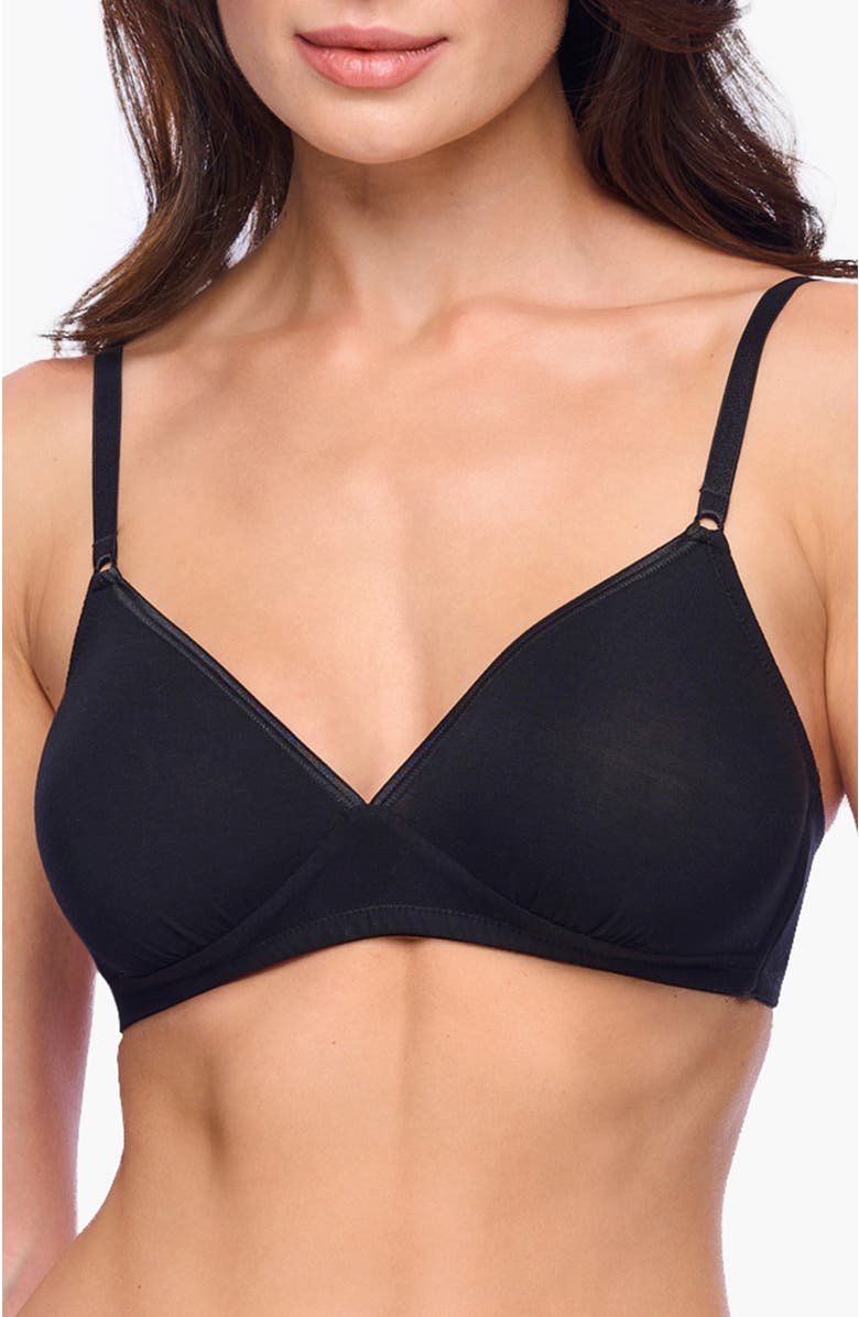 Cosabella Talco Bralette, Main, color, Black